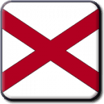 Alabama State Flag Icon