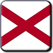 Alabama State Flag Icon