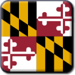 Maryland State Flag Icon
