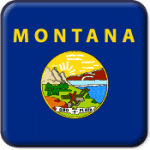 Montana State Flag Icon
