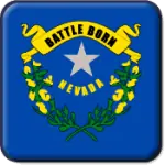 Nevada State Flag Icon