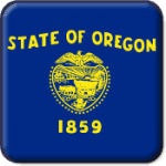 Oregon State Flag Icon