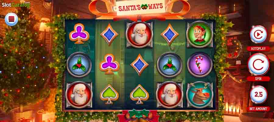 Bovada Christmas slot game