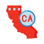 California State Flag Icon