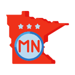 Minnesota State Flag Icon