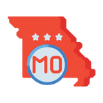 Missouri State Flag Icon