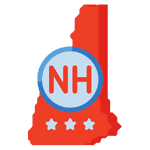 New Hampshire State Flag Icon