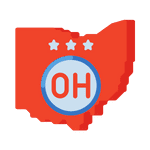 Ohio State Flag Icon