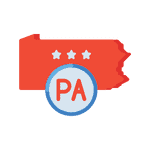 Pennsylvania State Flag Icon