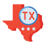 Texas State Flag Icon