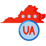 Virginia State Flag Icon