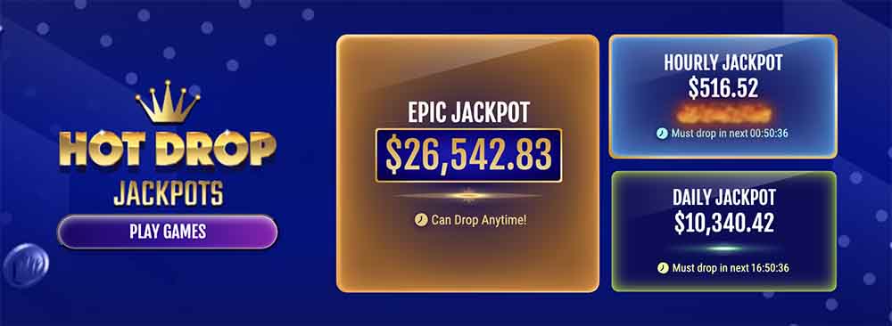 Hot Drop Jackpot winnings