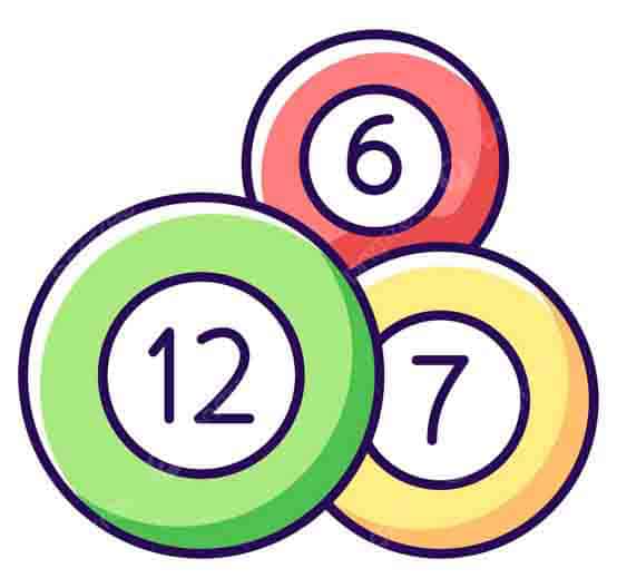 Lotto balls icon