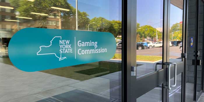 NY Gaming Commission door