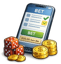 Mobile Betting Icon