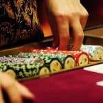 Casino chip stack