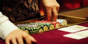 Casino chip stack